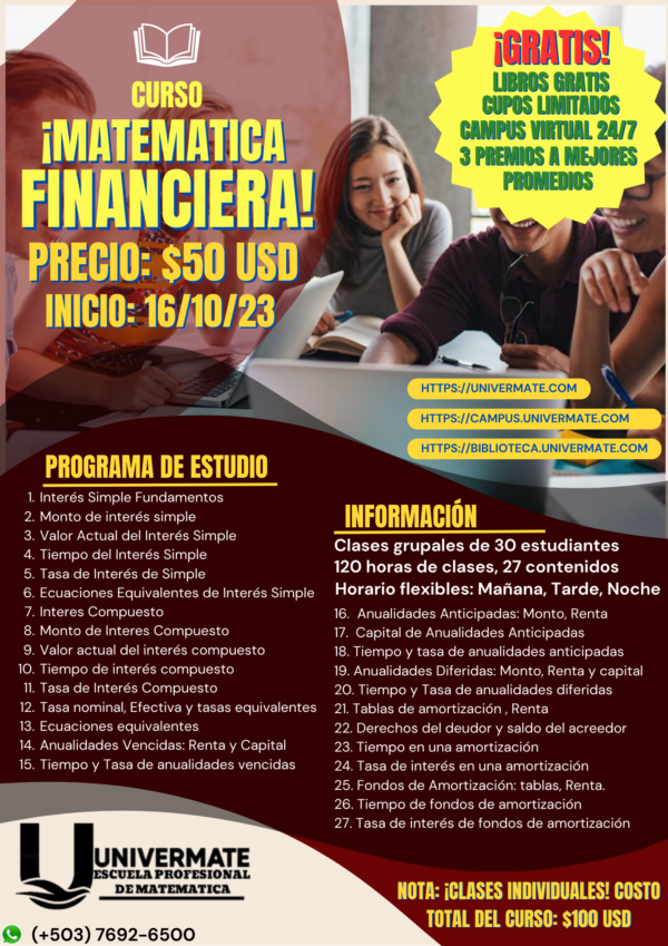 Matemática Financiera
